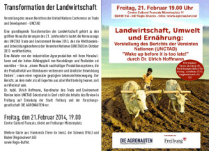 UNCTAD Veranstaltung 21 Feb Freiburg